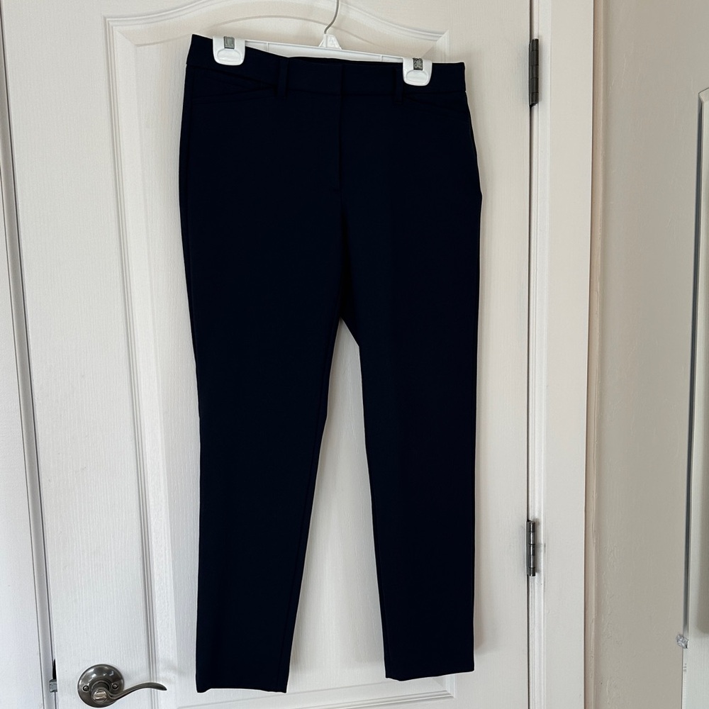 White House Black Market Navy Ankle Pants
